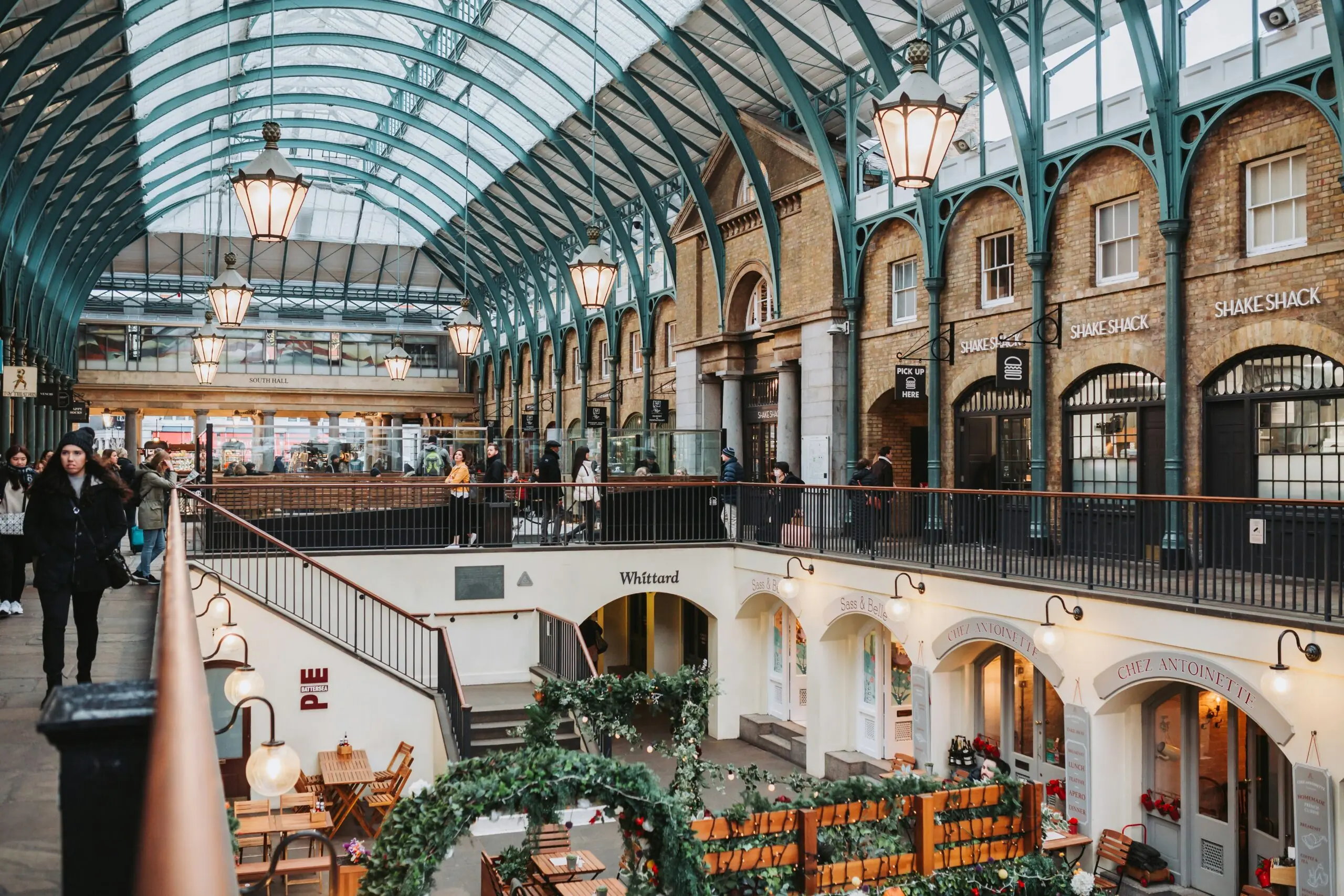 Covent Garden building, market
